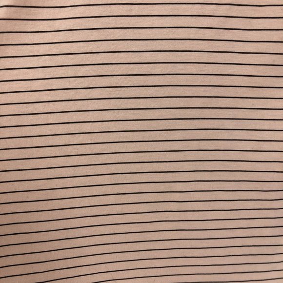 Jacqueline De Yong pale pink striped 3/4 sleeve t-shirt - Picture 5 of 14